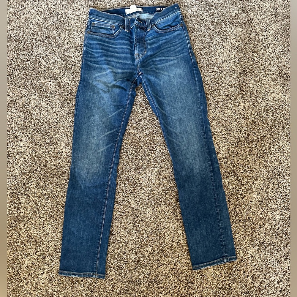 MEN’S Madewell skinny jeans size 28x30.